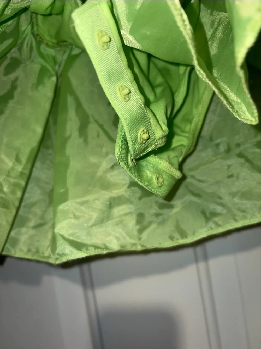 Disney Store green and purple Tinker Bell fairy costume size 3-6months